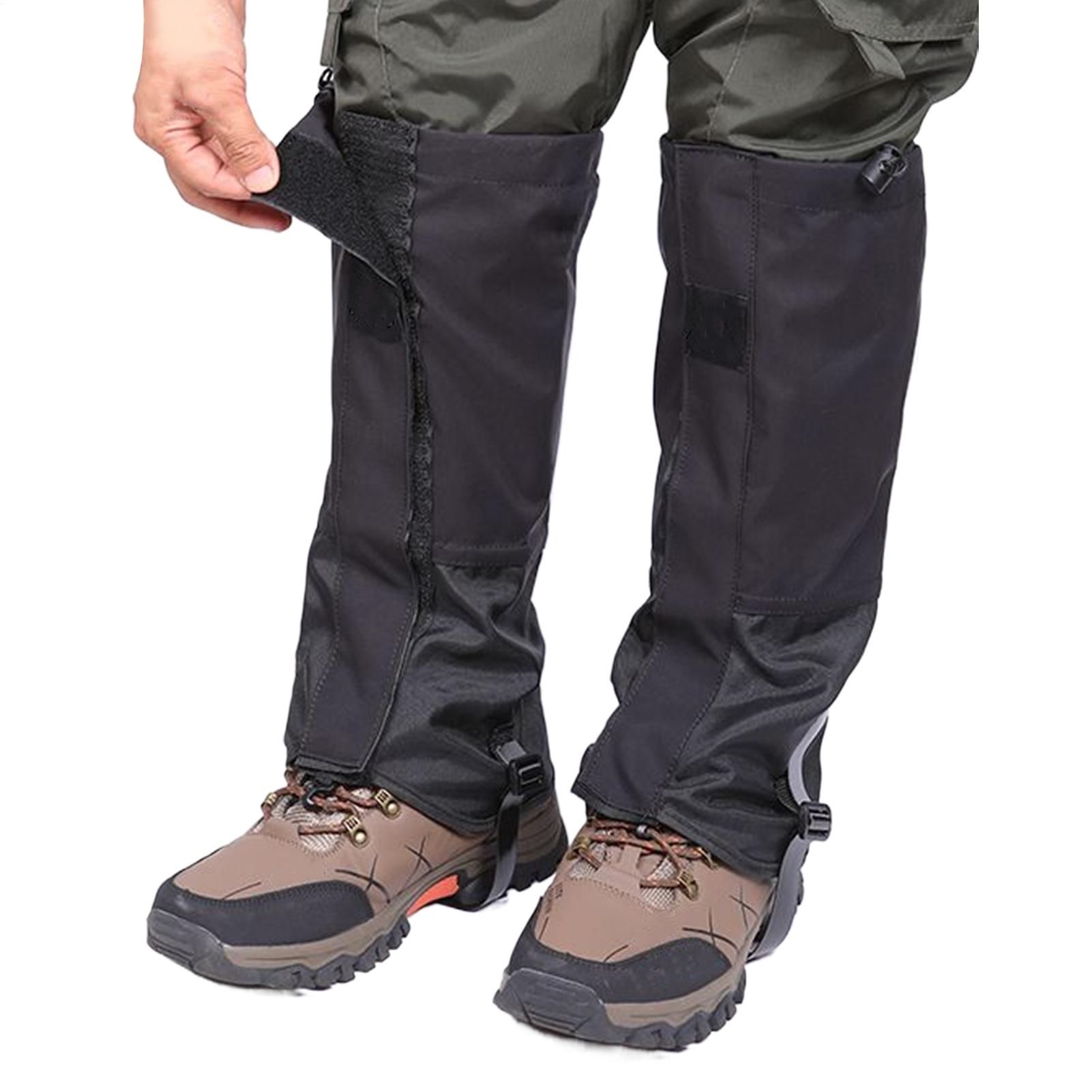 Gaiters Waterproof Breathable Hiking - Guêtres pour randonnée imperméables et réglables,