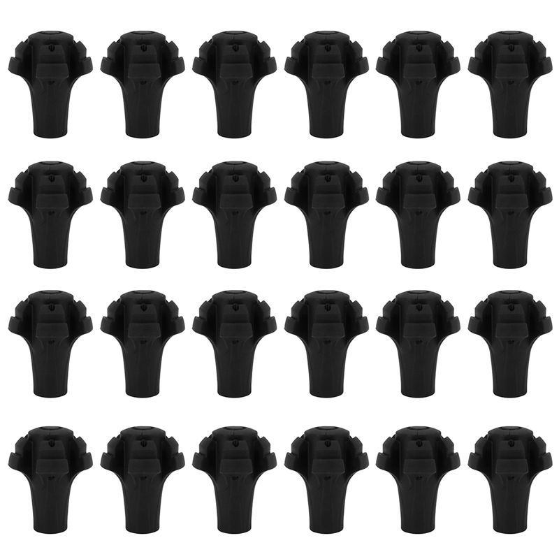 Trekking Pole Rubber Tips Feet Replacement - HOES-6X Lot de quatre embouts de