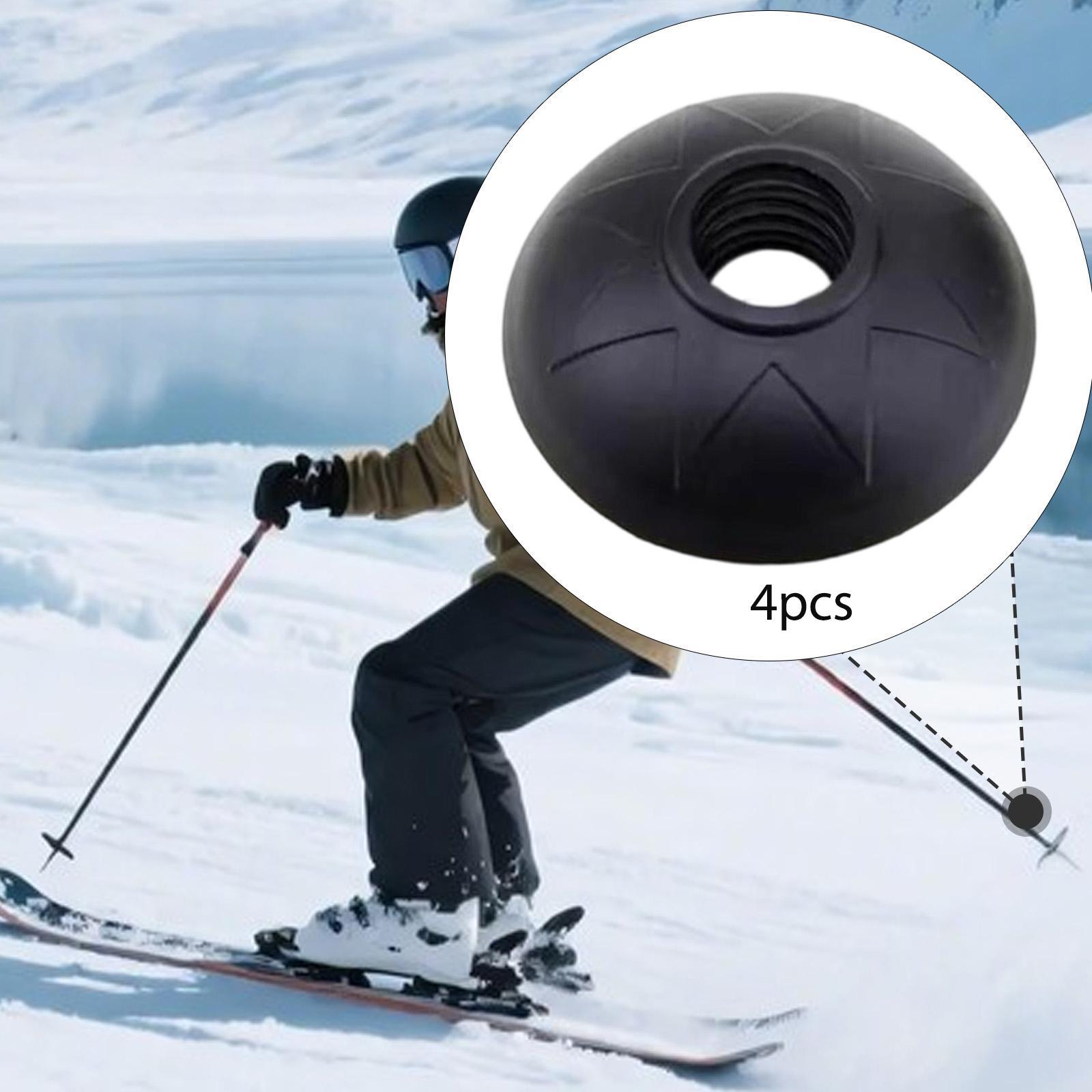 Snow Baskets Mud Baskets Trekking Pole - 4x Paniers de remplacement pour bâtons