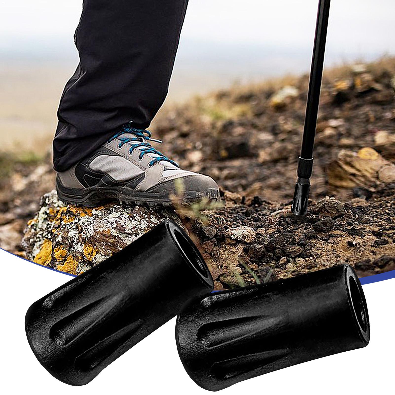Trekking Pole Rubber Tips Feet Replacement - Embouts de canne de marche en
