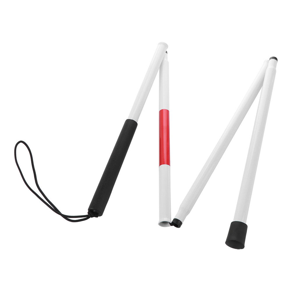 Folding Walking Sticks Hiking Adjustable - Canne de marche en alliage d'aluminium,