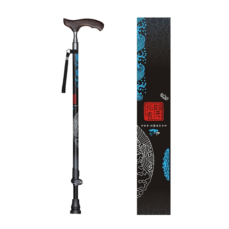 Nordic Walking Poles Carbon 100 - Bâtons de marche avec manche en