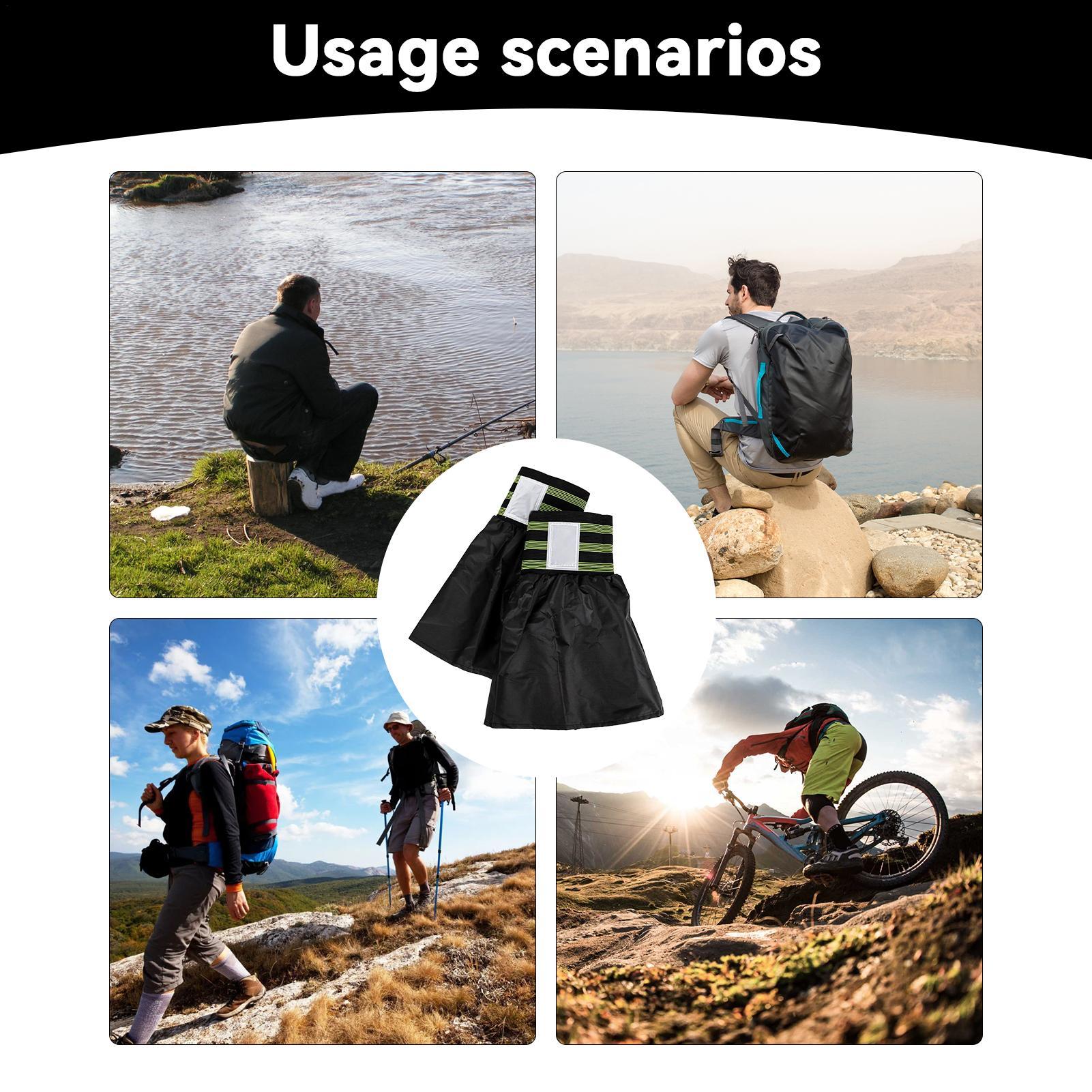 Guêtres de jambe pour hommes,  - Gaiters Waterproof Breathable Hiking avis et prix