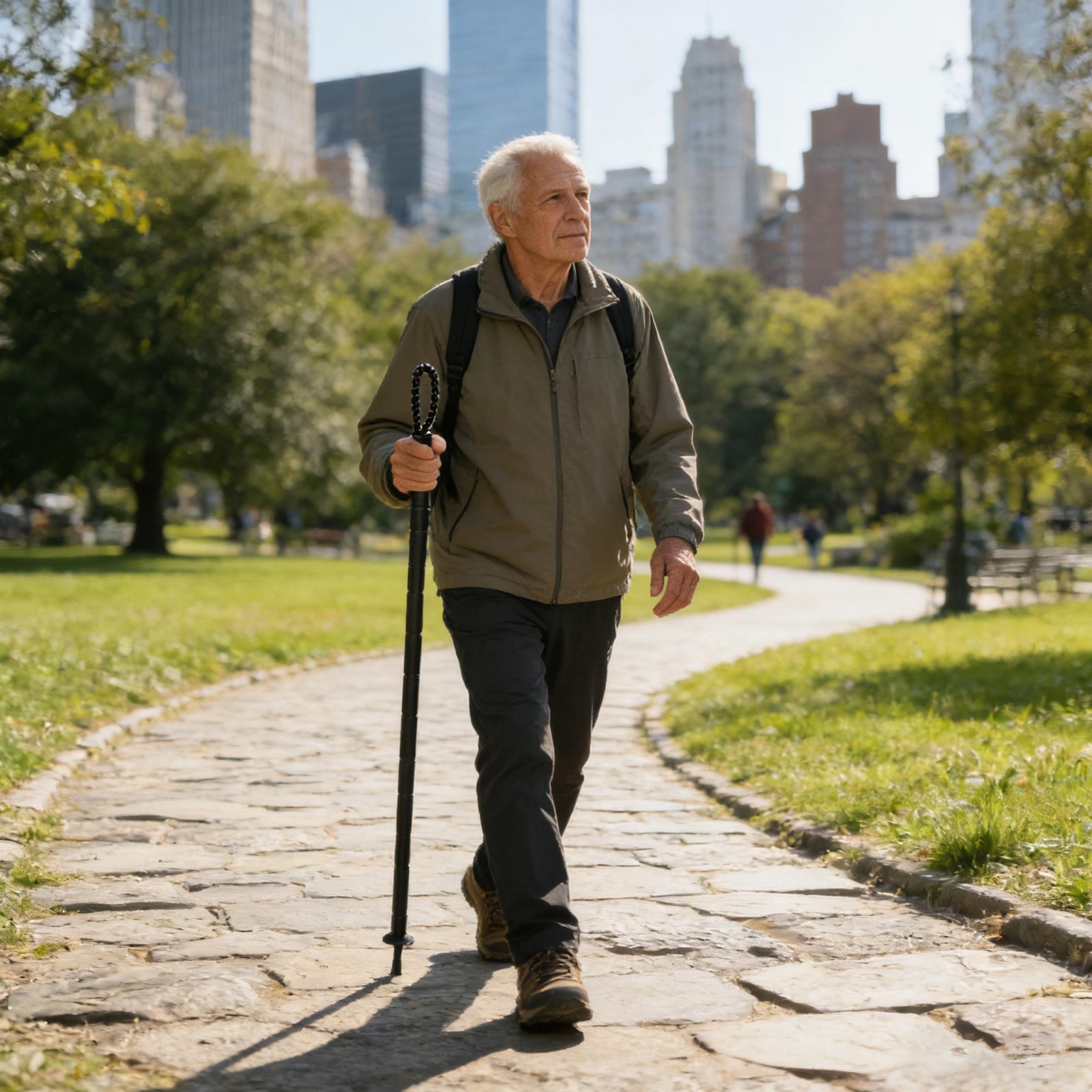 Bâtons de randonnée bâtons de  - Folding Walking Sticks Hiking Adjustable avis et prix
