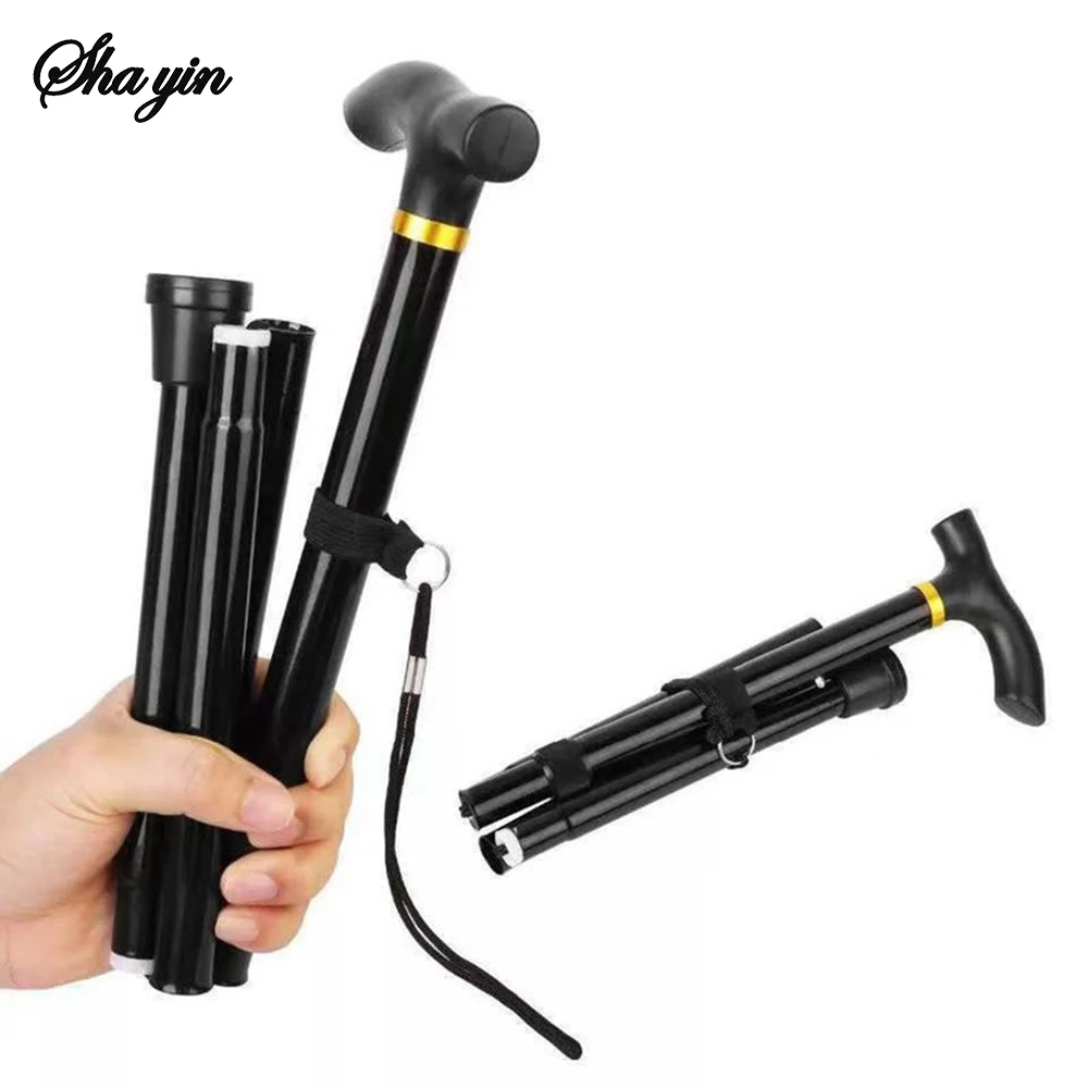 Bâton de randonnée pliable et  - Folding Walking Sticks Hiking Adjustable avis et prix