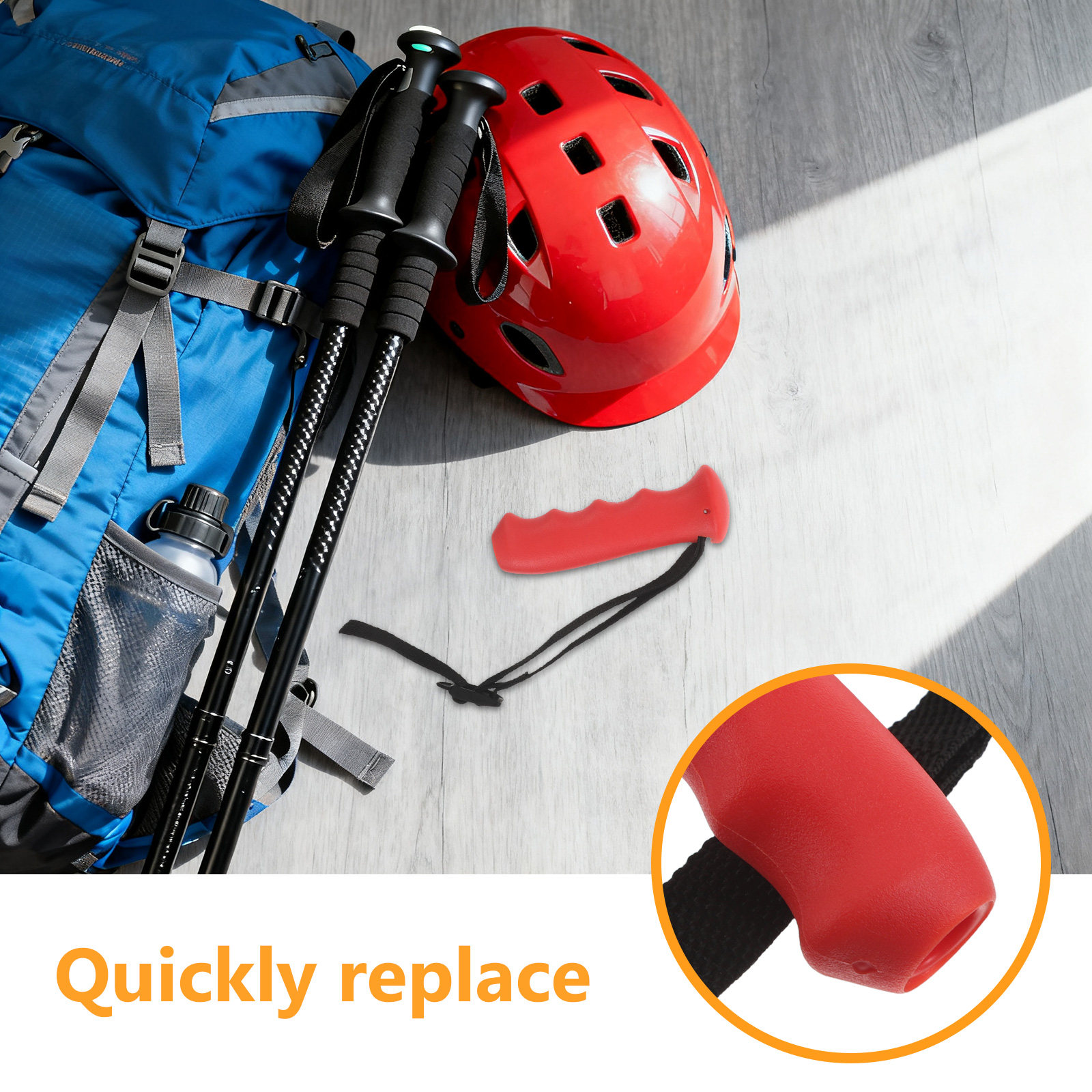 Poignée de remplacement ergono - Wrist Straps Replacement Trekking Pole avis et prix