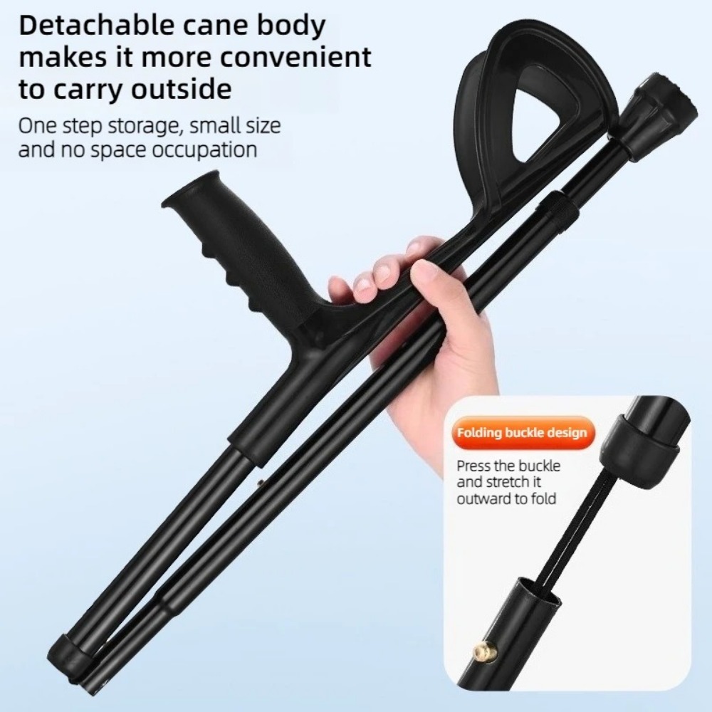 Béquilles ergonomiques pliable - Folding Walking Sticks Hiking Adjustable avis et prix