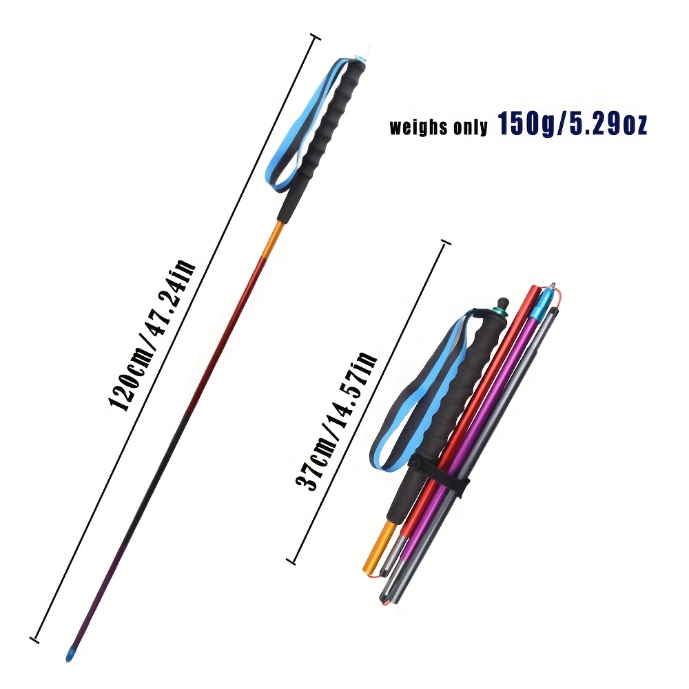 Bâtons de randonnée pliables u - Quick Lock Trekking Poles Aluminum 7075 avis et prix
