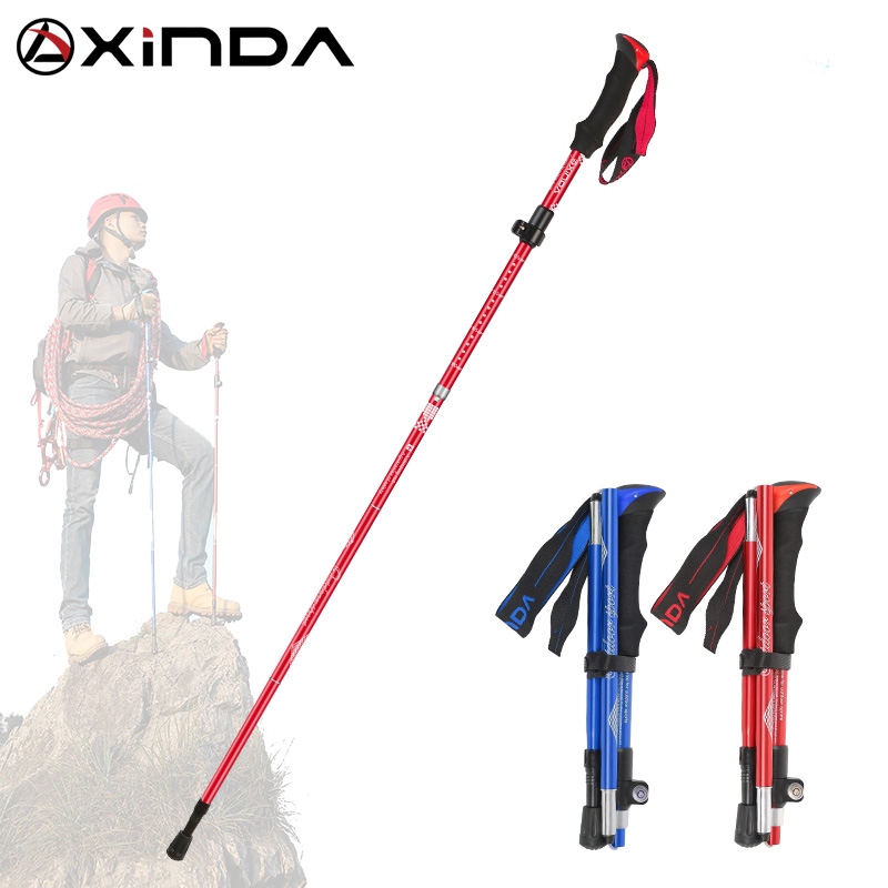 Bâtons de randonnée pliables u - Quick Lock Trekking Poles Aluminum 7075 avis et prix