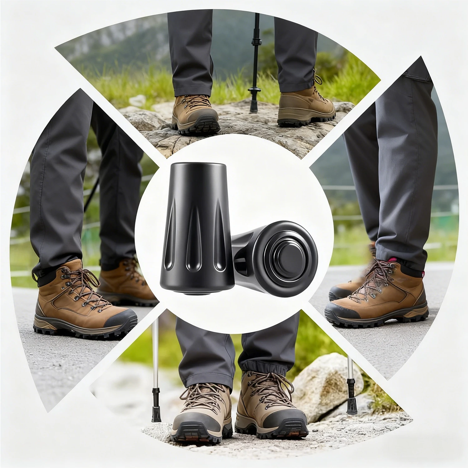 10-40 pièces de pointes en cao - Trekking Pole Rubber Tips Feet Replacement avis et prix